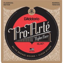 D'Addario Pro-Arte Klasszikus gitár húrok - Bronze/Clear/Normal EJ47