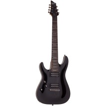 Schecter Omen-7 LH BLK  Elektromos gitár