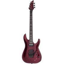 Schecter C-1 FR S Apocalypse Red Reign elektromos gitár