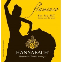 Hannabach Klasszikus Gitárhúr 827 Széria Super Low Tension Flamenco
