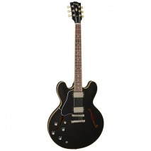 Gibson ES-335 Vintage Ebony LH félakusztikus gitár