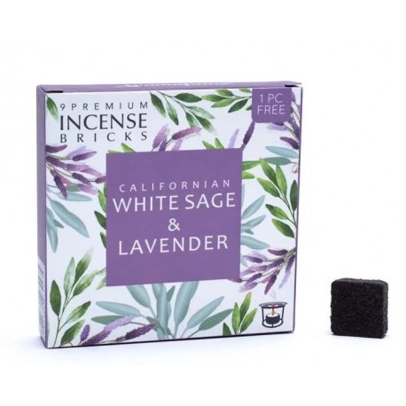 Aromafume-White Sage & Lavender-Fehér Zsálya és Levendula füstölőkocka