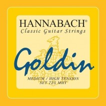 Hannabach 7257MHT Medium/High Tension Goldin klasszikus húr