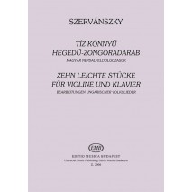 Szervánszky Endre: Tíz könnyű hegedű-zongoradarab